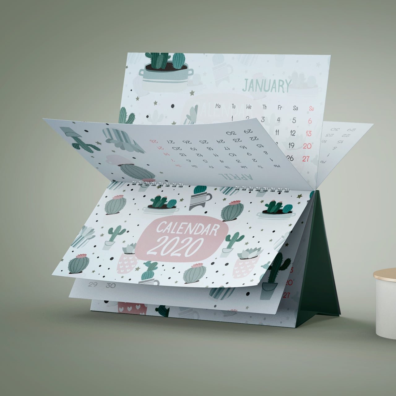 PRINT PERSONALIZED DESK CALENDAR ONLINE | PRINT SPOT