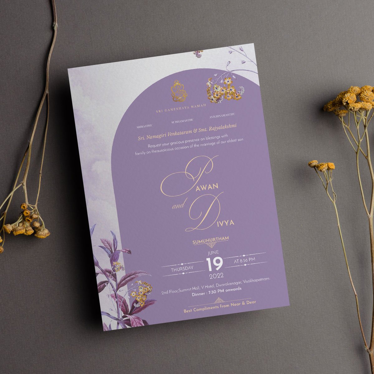 create and print invitations