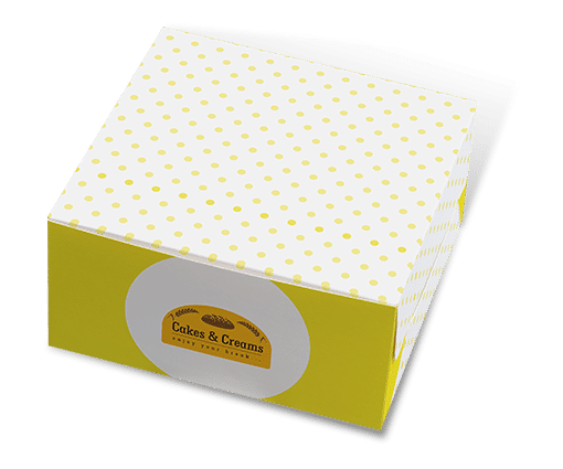 Custom Cake Boxes - Print Custom Pastry Boxes | UPrinting