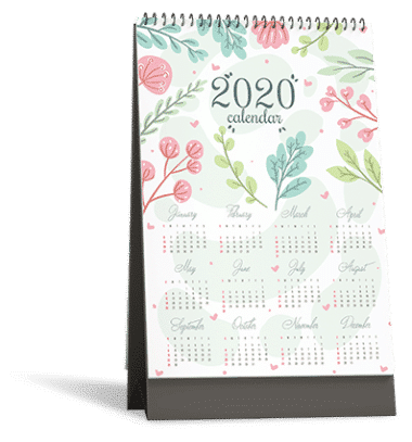 Create an Amazing Desk Calendars Printing | Print Spot